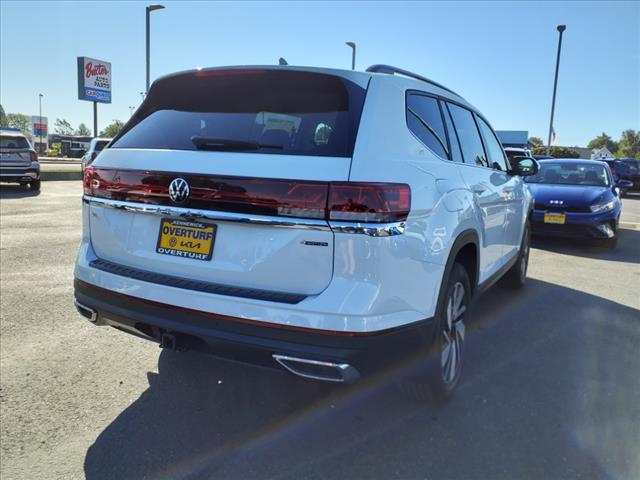 new 2024 Volkswagen Atlas car, priced at $46,877