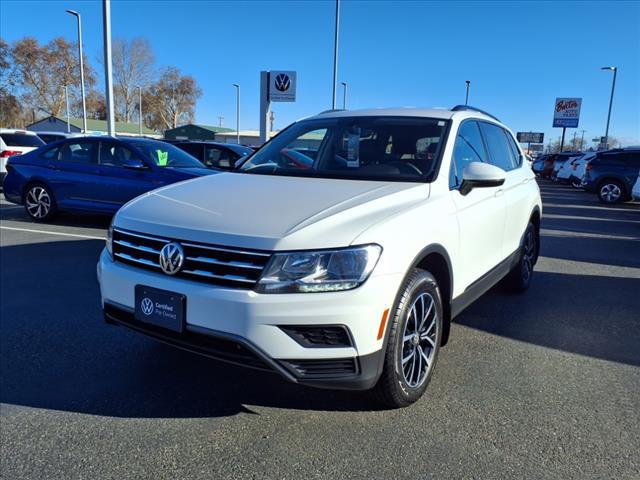 used 2021 Volkswagen Tiguan car, priced at $20,990