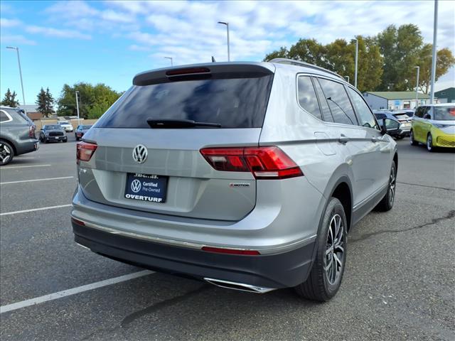 used 2021 Volkswagen Tiguan car, priced at $24,783