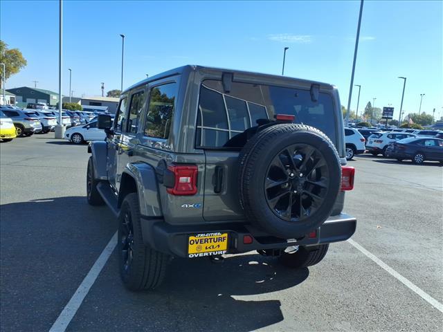 used 2021 Jeep Wrangler Unlimited 4xe car, priced at $32,633