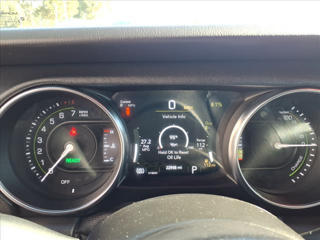 used 2021 Jeep Wrangler Unlimited 4xe car, priced at $32,633