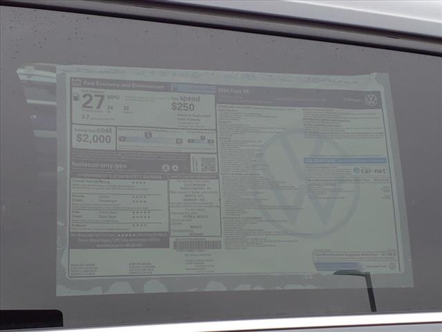new 2024 Volkswagen Taos car, priced at $29,099