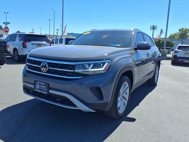 used 2021 Volkswagen Atlas Cross Sport car, priced at $29,893