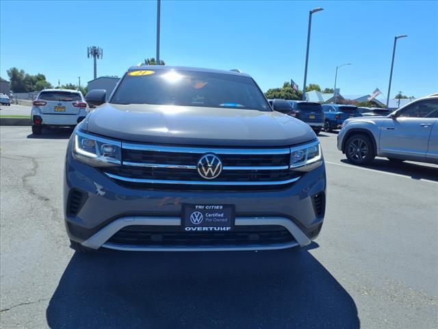 used 2021 Volkswagen Atlas Cross Sport car, priced at $29,893