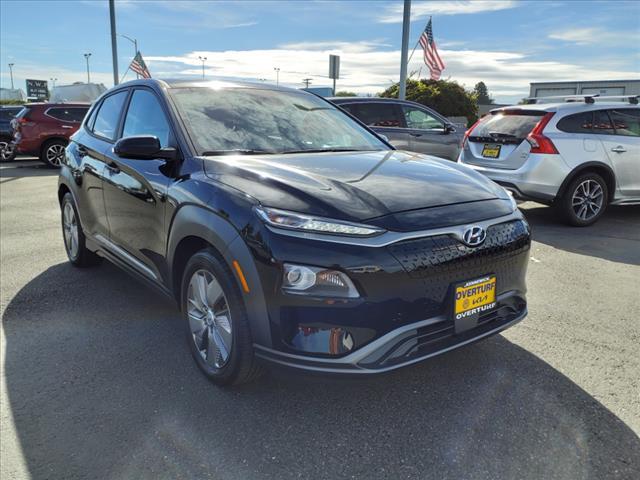 used 2021 Hyundai Kona EV car, priced at $22,990