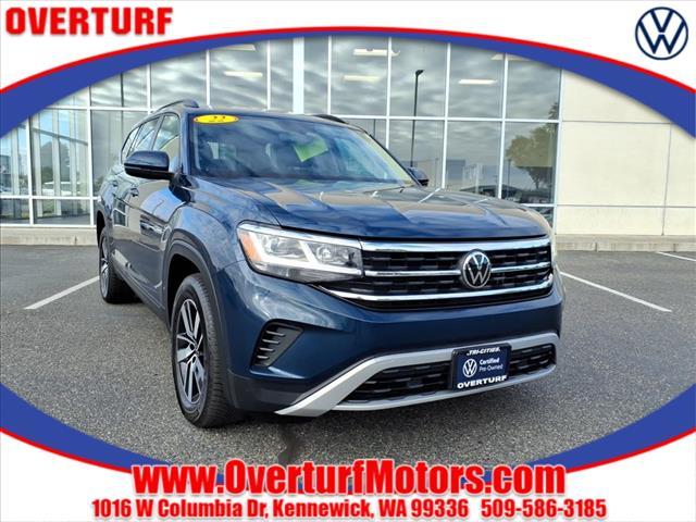 used 2022 Volkswagen Atlas car, priced at $24,788