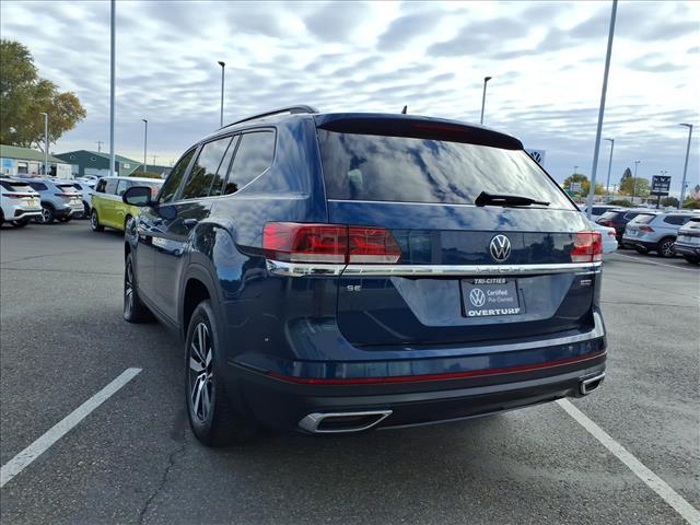 used 2022 Volkswagen Atlas car, priced at $24,788