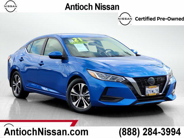 used 2021 Nissan Sentra car, priced at $21,999