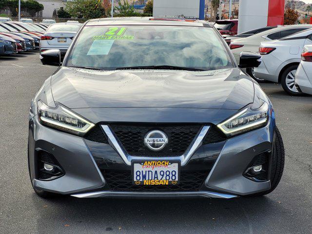 used 2021 Nissan Maxima car, priced at $25,999