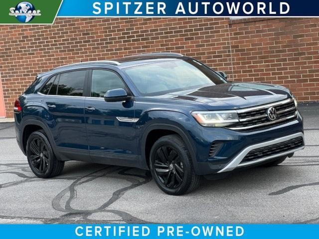 used 2022 Volkswagen Atlas Cross Sport car, priced at $26,649
