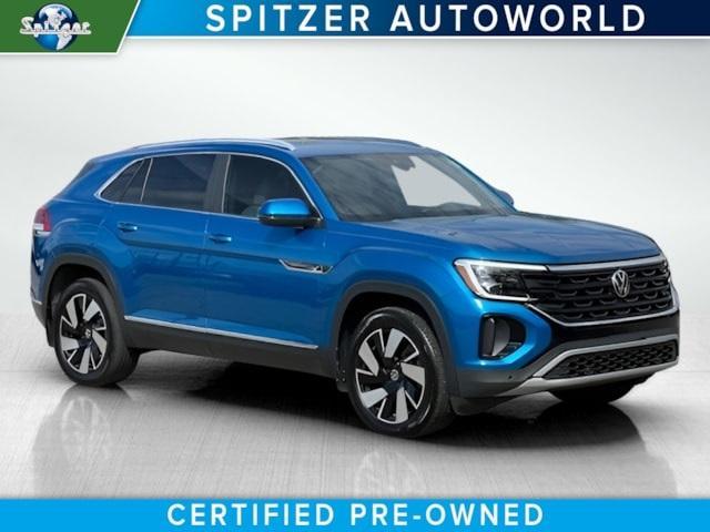 used 2024 Volkswagen Atlas Cross Sport car, priced at $40,099