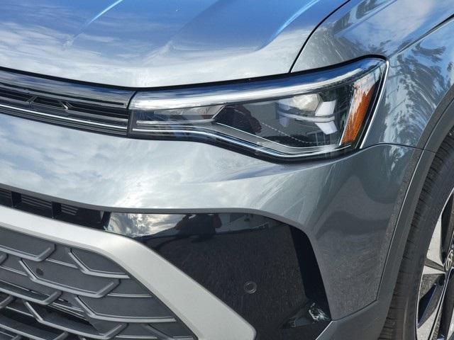 new 2025 Volkswagen Taos car, priced at $28,696