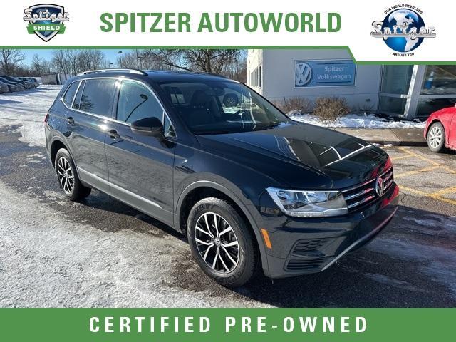 used 2021 Volkswagen Tiguan car, priced at $17,995