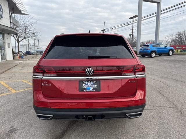 new 2025 Volkswagen Atlas car, priced at $46,362