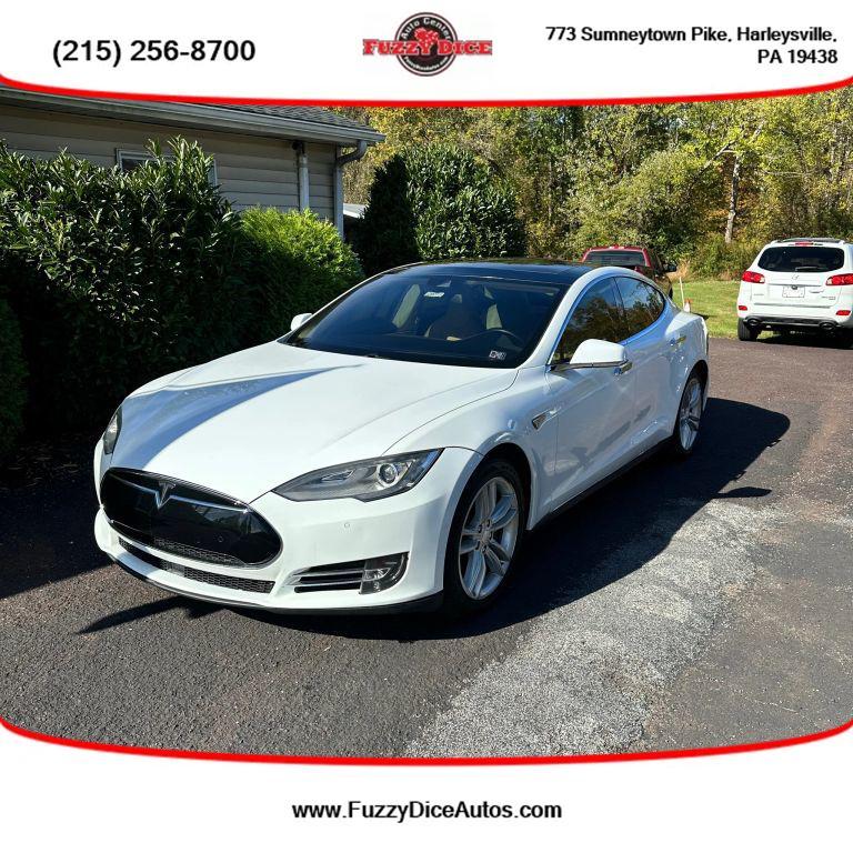 used 2015 Tesla Model S car, priced at $13,900