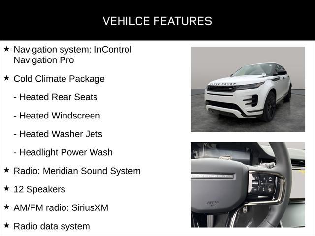 used 2024 Land Rover Range Rover Evoque car, priced at $54,853