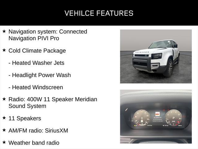 new 2024 Land Rover Defender car, priced at $59,048