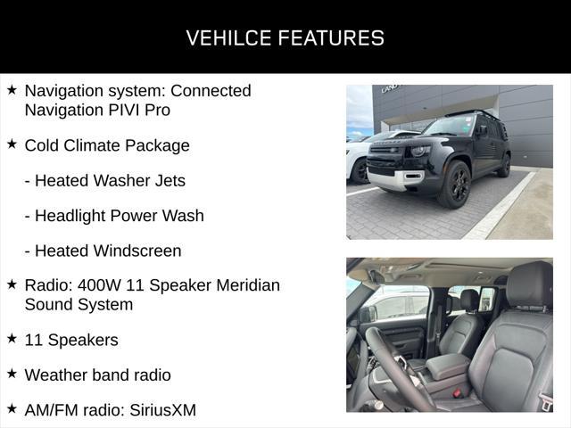 new 2024 Land Rover Defender car, priced at $82,918