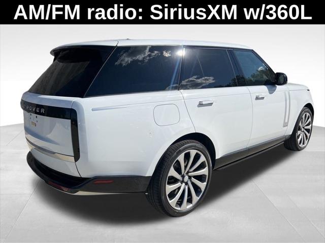 new 2025 Land Rover Range Rover car, priced at $182,880