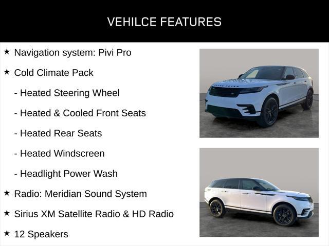 new 2025 Land Rover Range Rover Velar car, priced at $70,230