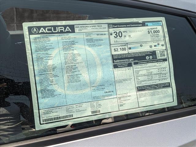 new 2025 Acura Integra car, priced at $38,595