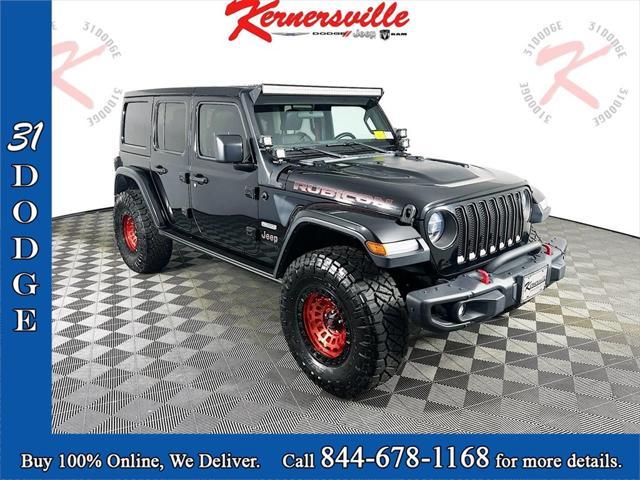 used 2020 Jeep Wrangler Unlimited car, priced at $34,935
