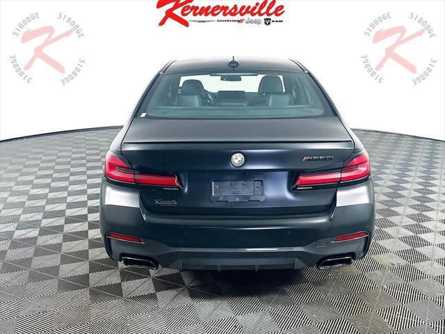 used 2022 BMW M550 car