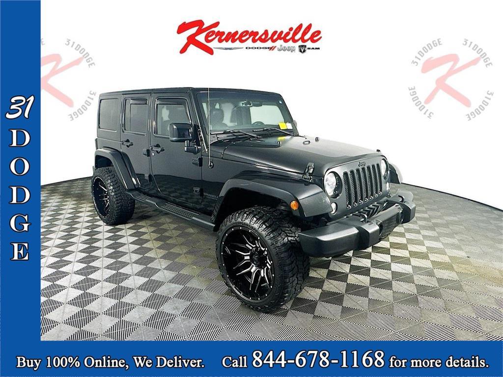 used 2014 Jeep Wrangler Unlimited car, priced at $17,985