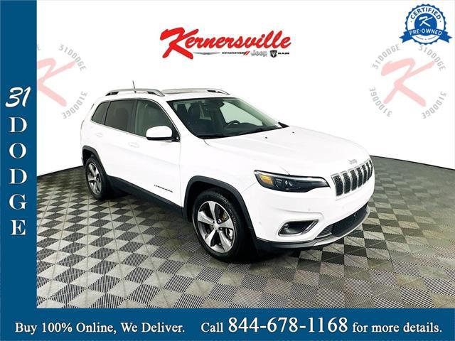 used 2021 Jeep Cherokee car, priced at $21,435