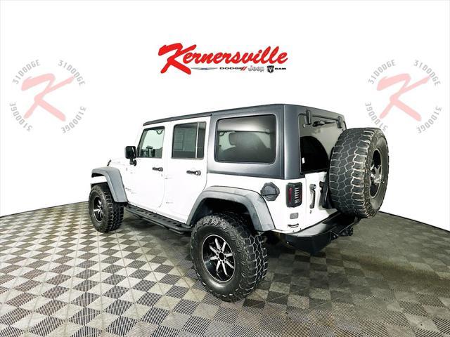 used 2017 Jeep Wrangler Unlimited car, priced at $22,685