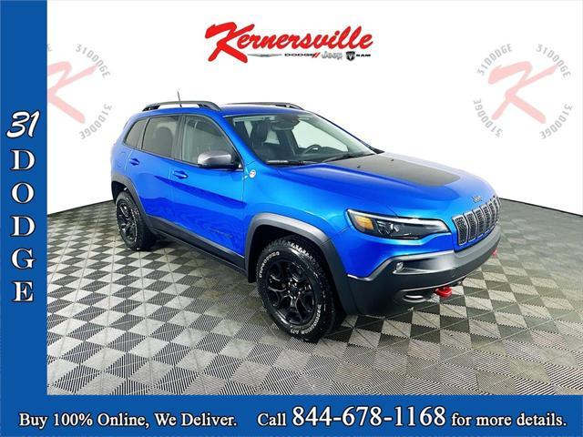 used 2021 Jeep Cherokee car, priced at $27,835