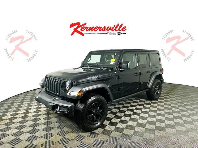 used 2022 Jeep Wrangler car, priced at $27,535