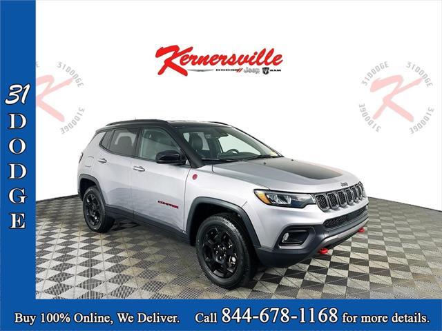 used 2023 Jeep Compass car, priced at $21,635