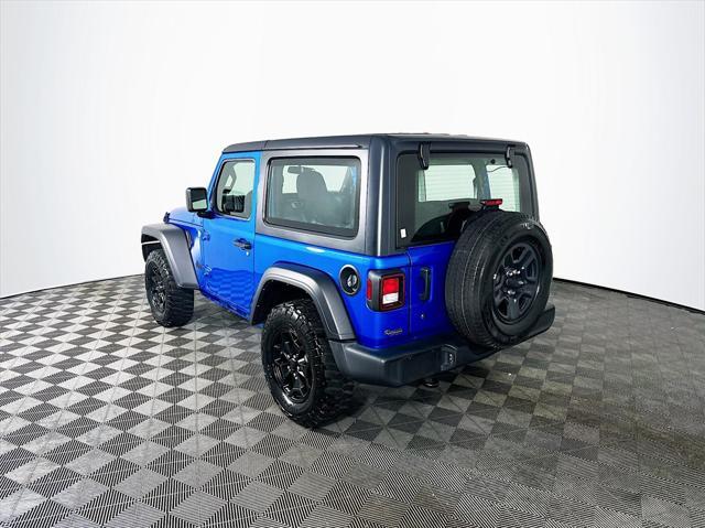 used 2021 Jeep Wrangler car, priced at $28,935