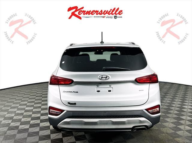 used 2019 Hyundai Santa Fe car, priced at $17,835