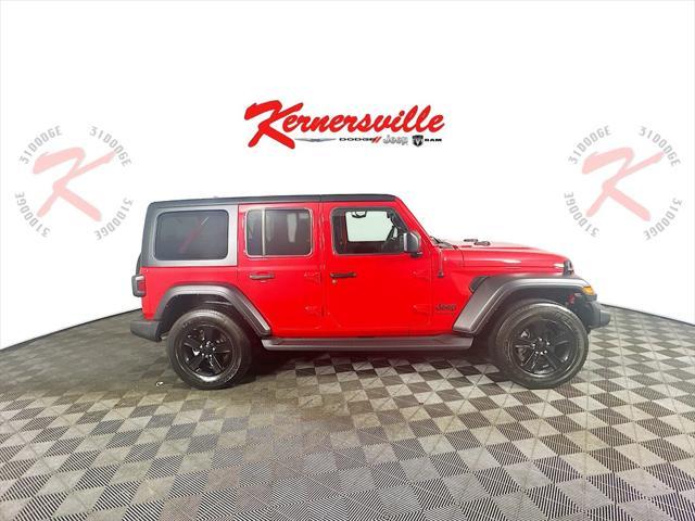 used 2022 Jeep Wrangler Unlimited car, priced at $32,935