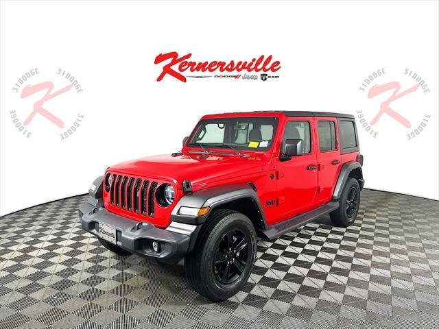 used 2022 Jeep Wrangler Unlimited car, priced at $32,935