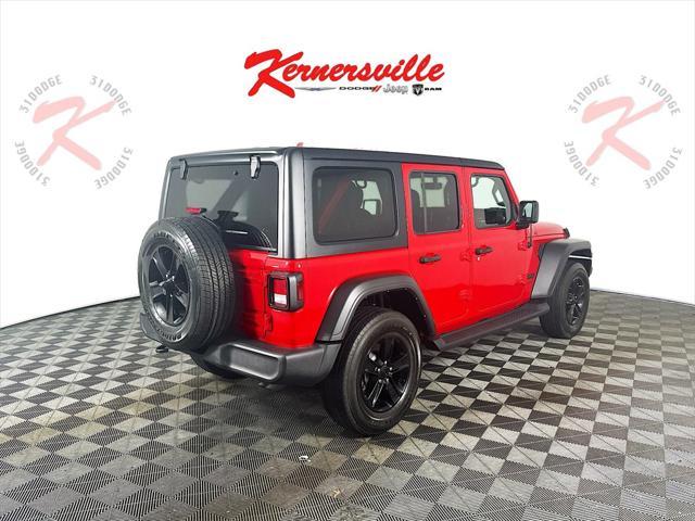 used 2022 Jeep Wrangler Unlimited car, priced at $32,935
