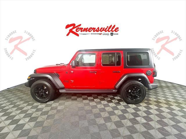 used 2022 Jeep Wrangler Unlimited car, priced at $32,935