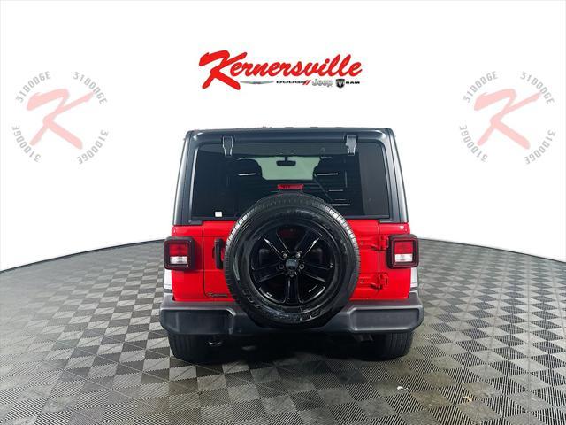 used 2022 Jeep Wrangler Unlimited car, priced at $32,935