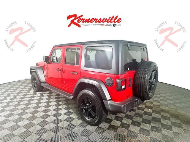 used 2022 Jeep Wrangler Unlimited car, priced at $32,935