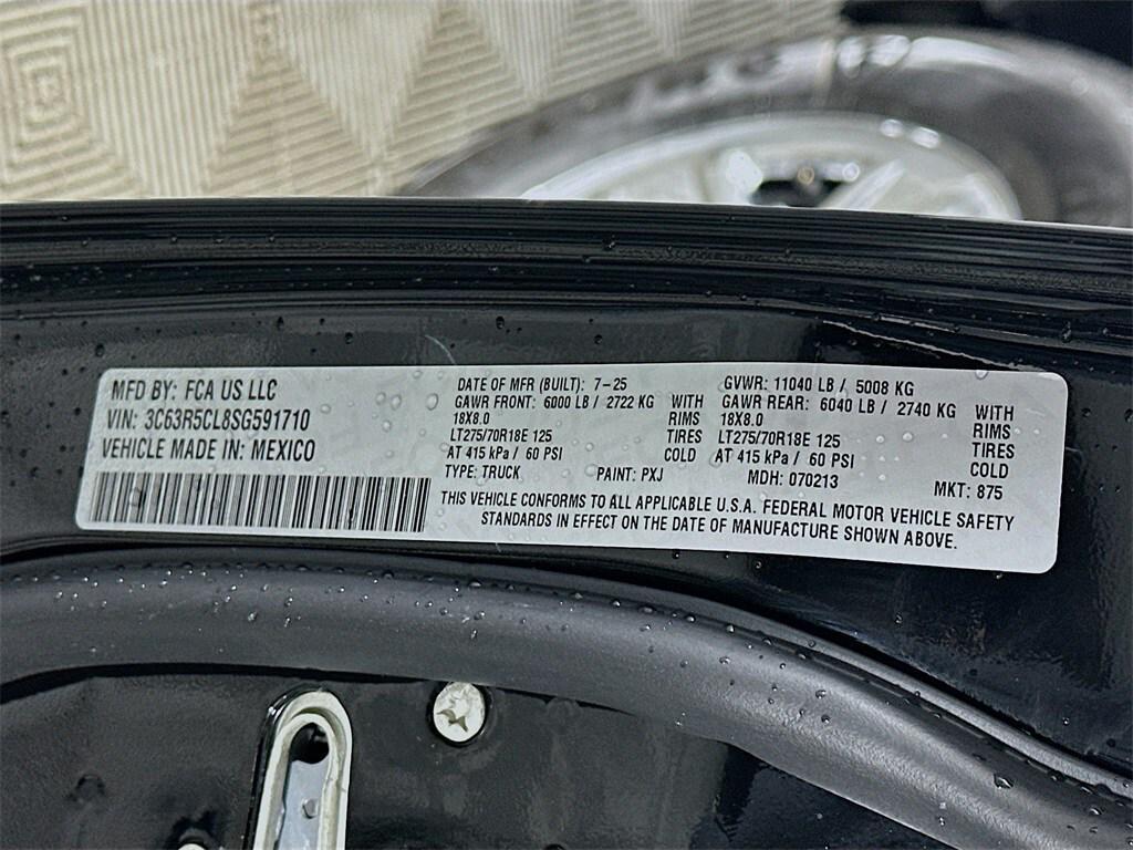 new 2025 Ram 2500 car, priced at $62,545