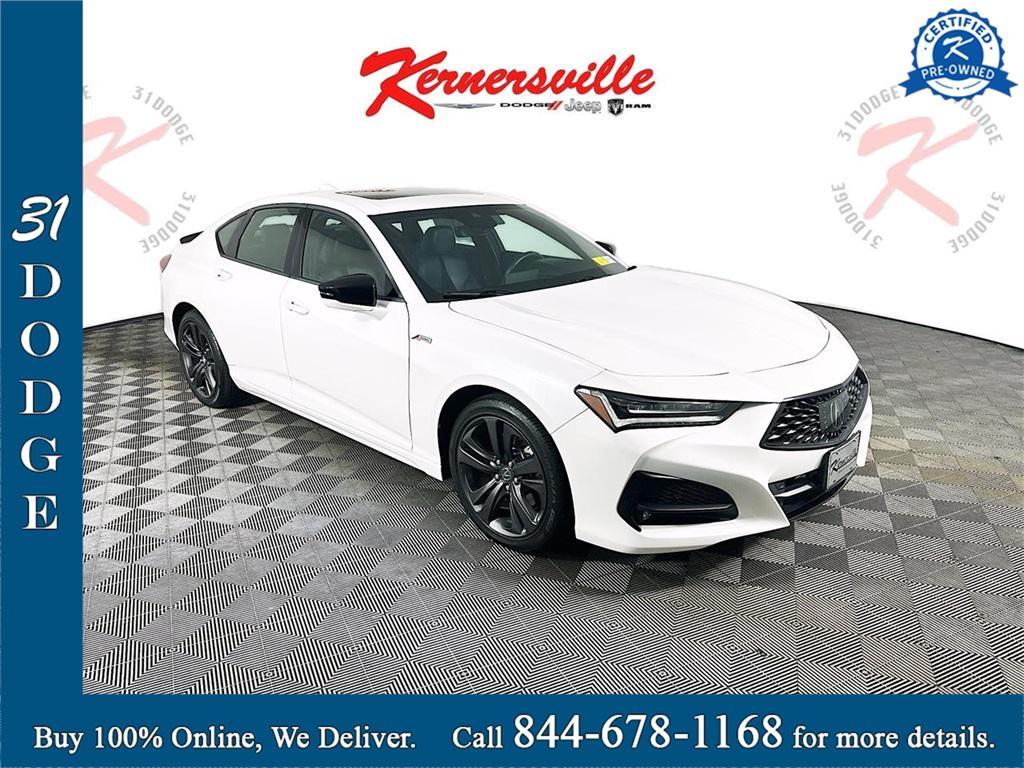 used 2021 Acura TLX car, priced at $33,935