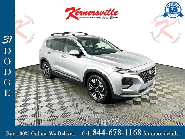 used 2020 Hyundai Santa Fe car, priced at $21,735