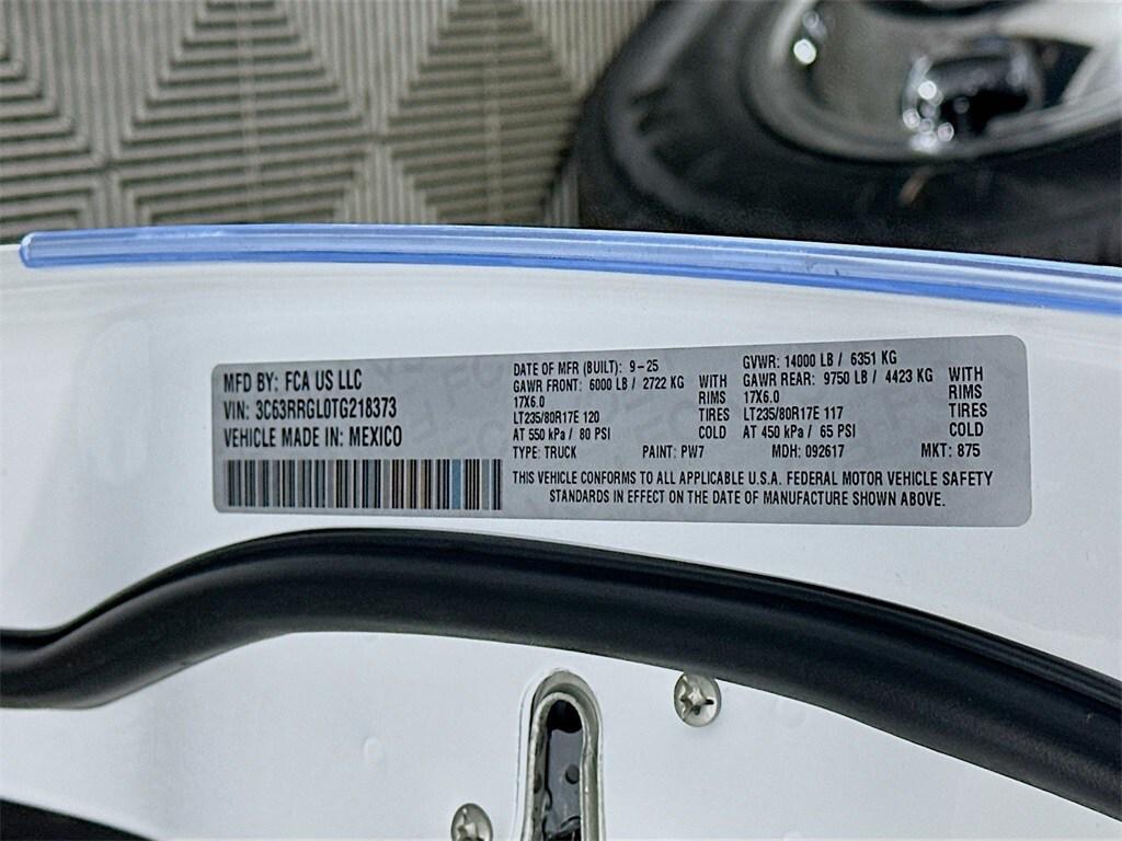 new 2026 Ram 3500 car, priced at $69,635