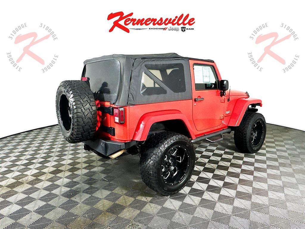 used 2013 Jeep Wrangler car, priced at $11,985