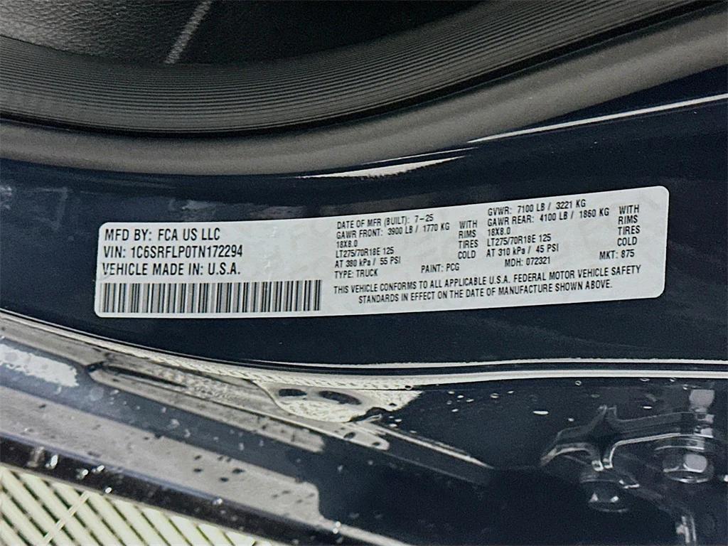 new 2026 Ram 1500 car, priced at $70,502