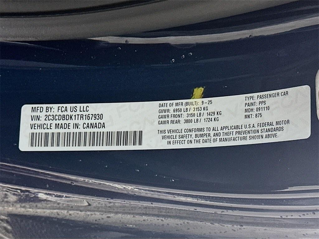 new 2026 Dodge Charger car, priced at $58,219