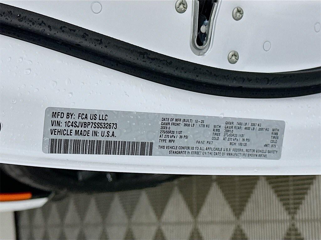 new 2025 Jeep Wagoneer car, priced at $66,929