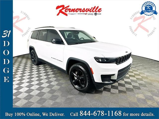 used 2021 Jeep Grand Cherokee L car, priced at $28,335